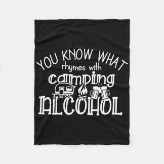 Sie wissen, was Rhymnen mit Camping Alkohol Sommer Fleecedecke