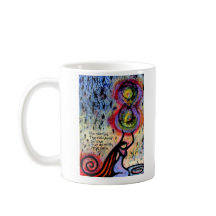 Sie wollte die Regenbogen-Inspirational Tasse
