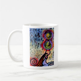 Sie wollte die Regenbogen-Inspirational Tasse