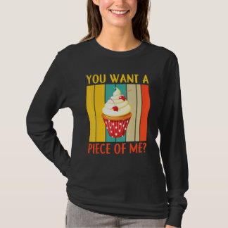 Sie Wollte ein Stück von mir Konditorei Koch Cooki T-Shirt