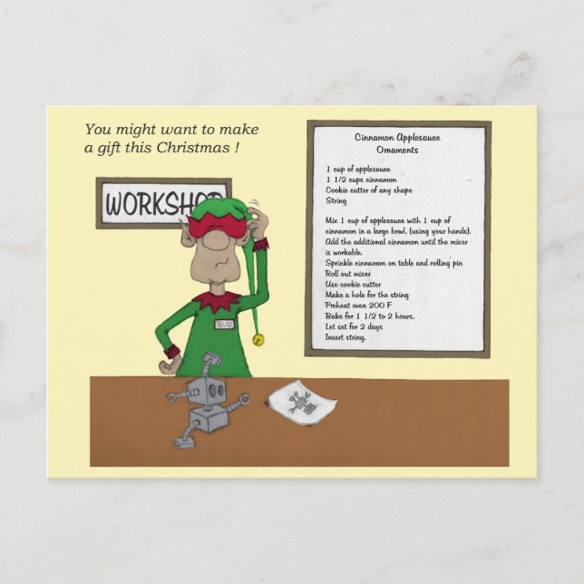 Sie wollten ein Geschenk dieses Weihnachten (Vorderseite)