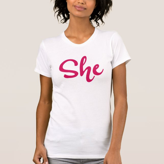 Sie Womens Shirt (Vorderseite)