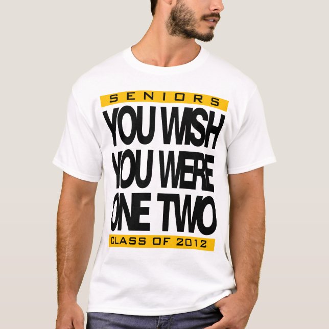 Sie wünschen kundengerechten älteren T - Shirt (Vorderseite)