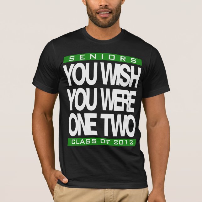 Sie wünschen kundengerechten älteren T - Shirt (Vorderseite)