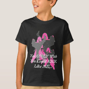 Sie wünschen NUR, dass Sie wie ich TRETEN konnten T-Shirt