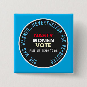 Sie wurde gewarnt, Ekligen Frauen wählen Persist Button