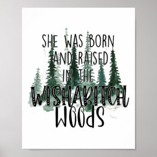 Sie wurde in Wisha Woods Camper geboren und wuchs Poster