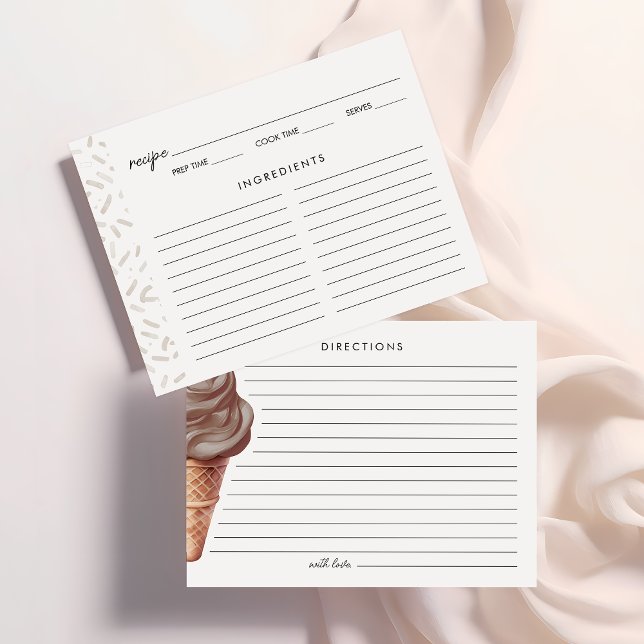 Sie wurde mit Schokoladenbridal-Rezept-Karte ausge Begleitkarte (Von Creator hochgeladen)