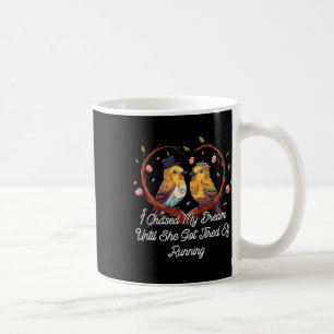 Sie wurde müde, Heiratsantrag Bräutigam En zu lauf Kaffeetasse