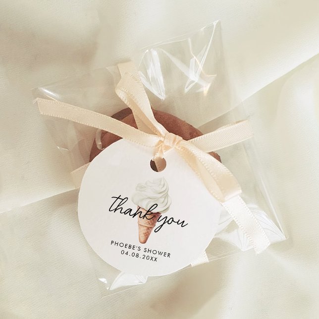 Sie wurde Vanilla-Brautparty aufgedeckt Geschenkanhänger (Von Creator hochgeladen)