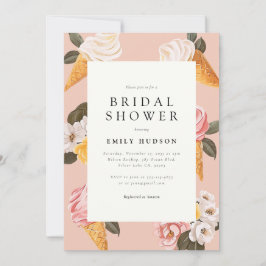 Sie wurde von der Brautdusche erschossen Einladung