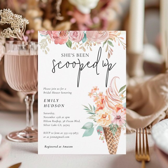 Sie wurde von der Brautdusche erschossen Einladung (Von Creator hochgeladen)