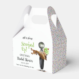 Sie wurde von Pistachio Ice Creme Bridal versenkt Geschenkschachtel