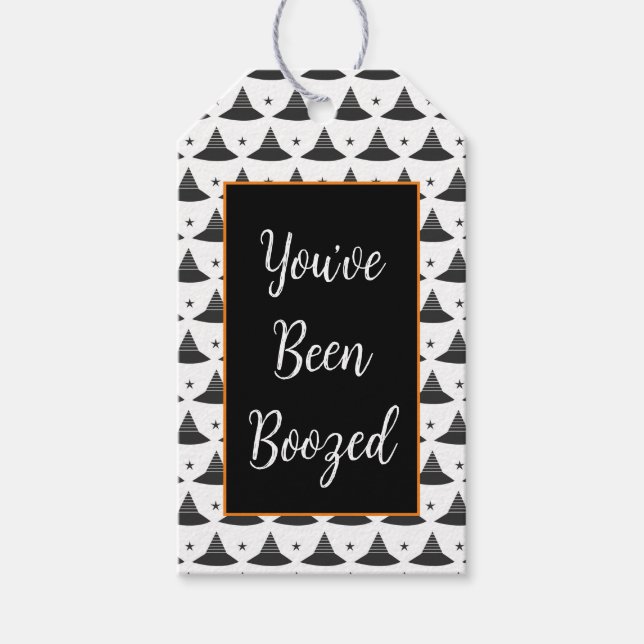 Sie wurden mit einem Geschenkschild versehen Geschenkanhänger (Vorderseite)