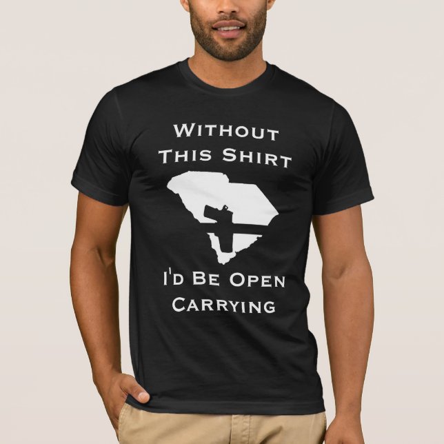 Sie würden offenes Tragen, ohne dieses Shirt sein (Vorderseite)