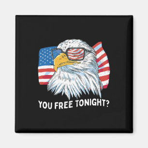 Sie zahlen heute Nacht Ld Eagle 4. Juli Unabhängig Magnet