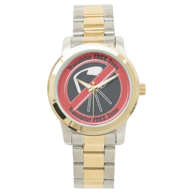 Siebdruck-TFZ Armbanduhr (Vorderseite)