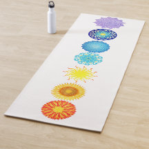 Sieben Chakras Regenbogen-FarbMandalas