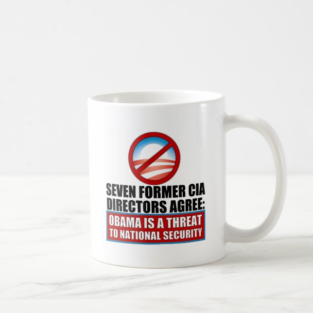 Sieben ehemalige CIA Direktoren Kaffeetasse (Rechts)