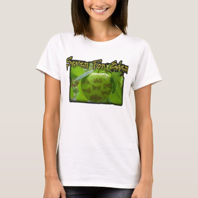 Sieben für Logo T Edens Apple T-Shirt (Vorderseite)