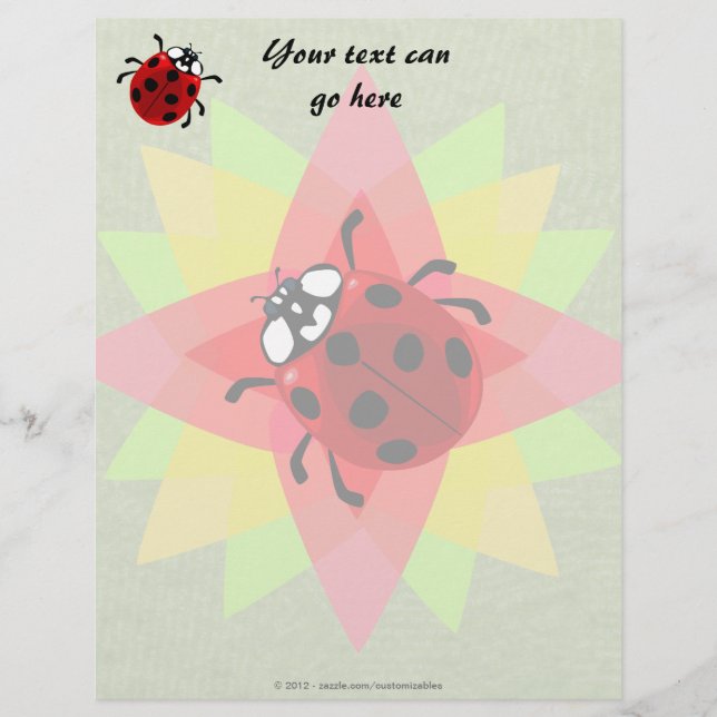 Sieben-Gepunktete Ladybug (Vorderseite)