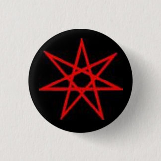 Sieben gezeigter Stern - Otherkin Button