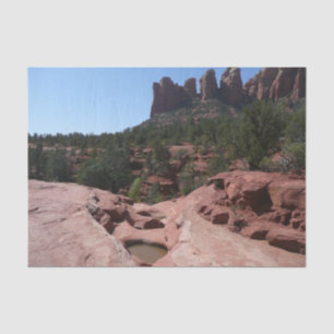 Sieben heilige Pools in Sedona Arizona Seidenpapier