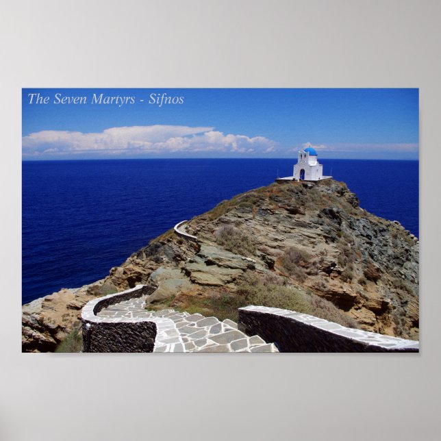 Sieben Märtyrer - Sifnos Poster (Vorne)
