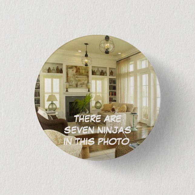 Sieben Ninjas… Button (Vorderseite)