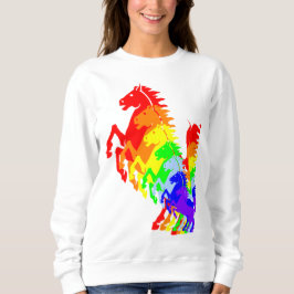 Sieben PferdeSweatshirt Sweatshirt
