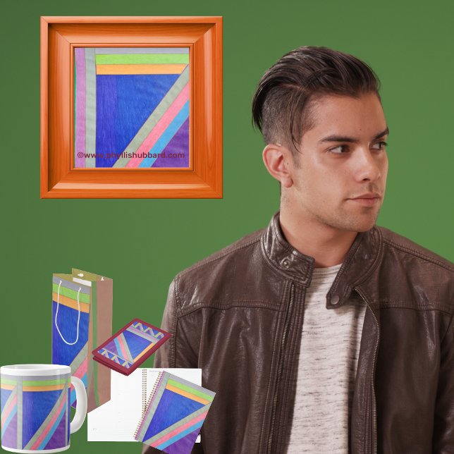 Sieben Postkarte (Get the full “Seven” collection at: https://bit.ly/SmartArtZazzle)