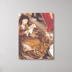 Sieben Sacraments Altarpiece Leinwanddruck