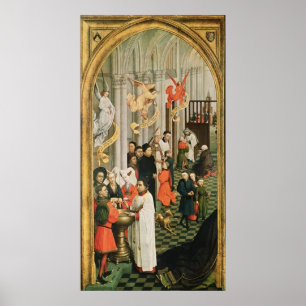 Sieben Sacraments Altarpiece Poster