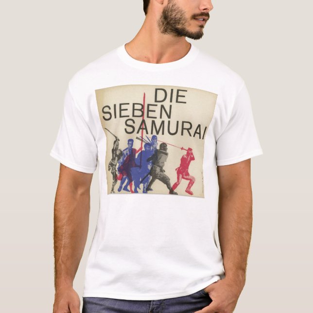SIEBEN SAMURAIS T-Shirt (Vorderseite)