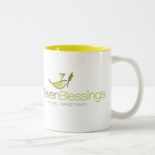 Sieben Segen-Tasse Zweifarbige Tasse