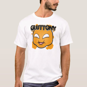 Sieben Sünden-Gesichter - Gluttony T-Shirt