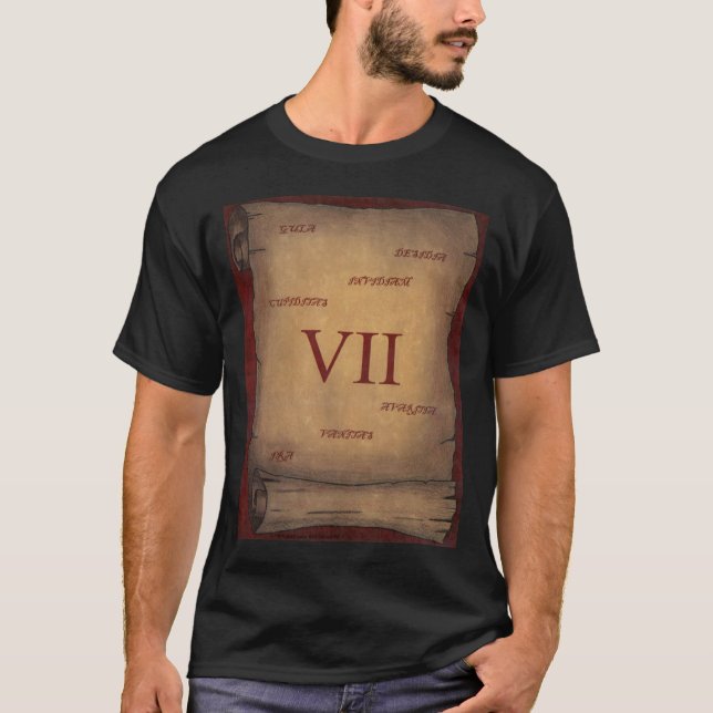 Sieben T-Shirt (Vorderseite)