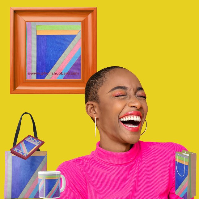 Sieben Tasche (Get the full “Seven” collection at: https://bit.ly/SmartArtZazzle)