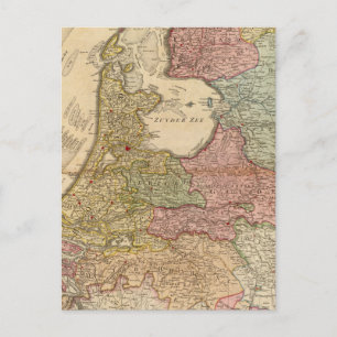 Sieben Vereinigte Provinzen Postkarte