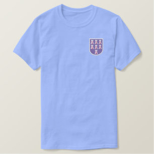 Siebenbürgen-Wappen Besticktes T-Shirt