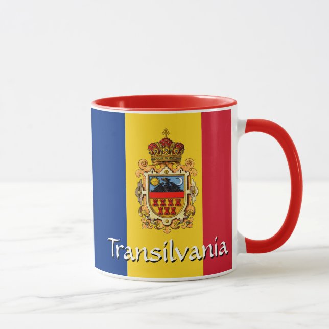 Siebenbürgen-Wappen Tasse (Rechts)
