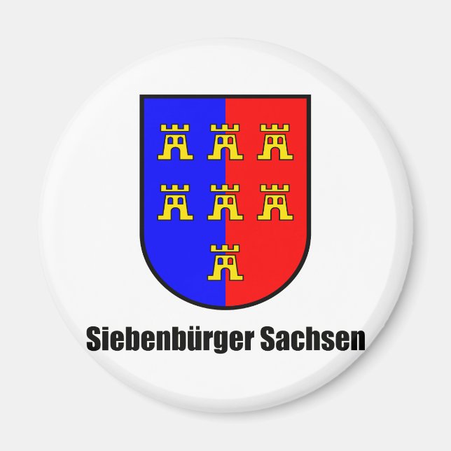Siebenbürger Sachsen Magnet (Vorne)