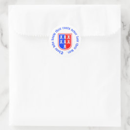 Siebenbürger Sachsen Wappen Runder Aufkleber