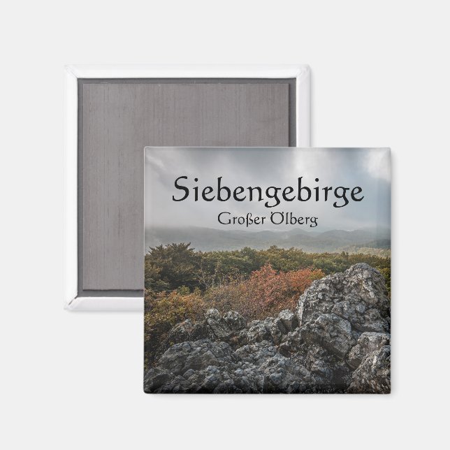 Siebengebirge - Oelberg Magnet (Vorderseite/Rückseite)