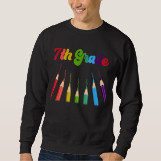 Siebente Schulmannschaft der siebten Klasse Sweatshirt
