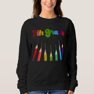 Siebente Schulmannschaft der siebten Klasse Sweatshirt