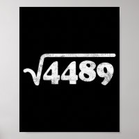 Siebenundsechzig 67 Meme Quadratwurzel 4489 Slang