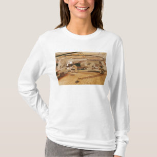 Siebenundzwanzig Pfund-Kanone auf einem T-Shirt
