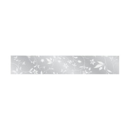 Siebmuster Floral Bauch Band