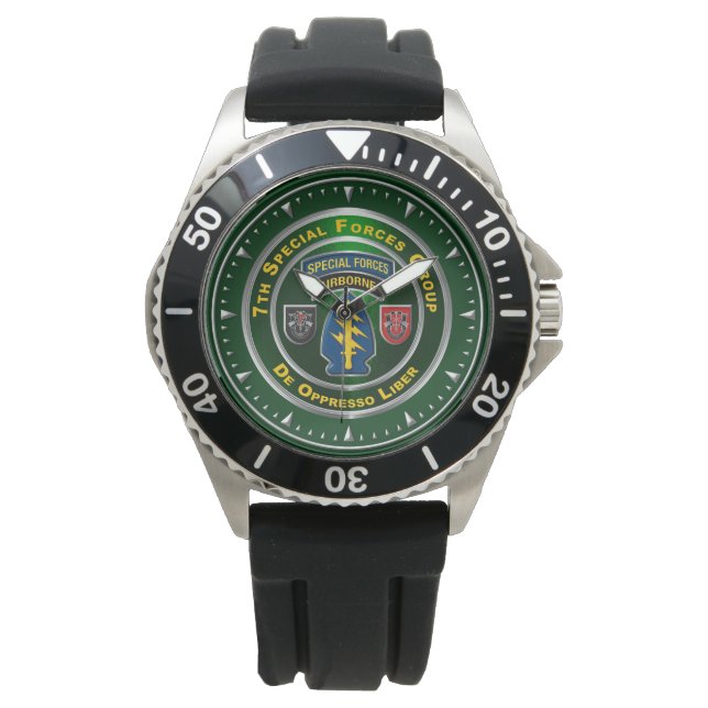 siebte Gruppe der Spezialeinheiten Armbanduhr (Vorderseite)